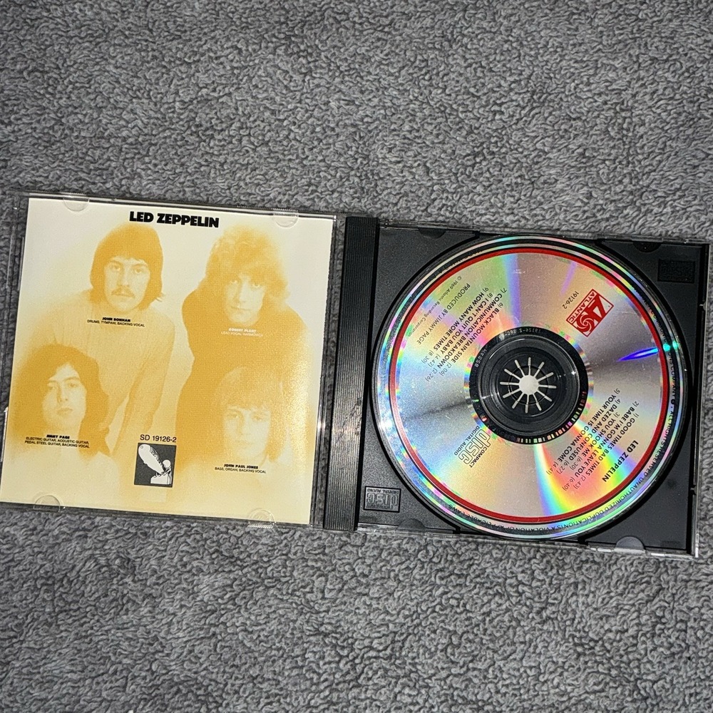 Led‎ Zeppelin Self Titled Album by Led Zeppelin (CD, 1987) - Picture 3 of 4